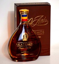 Коньяк "Академос" 25 лет, Яловень. 0,7 л.